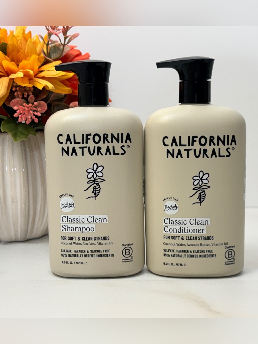 California Naturals Classic Clean Shampoo & Conditioner Set - NEW